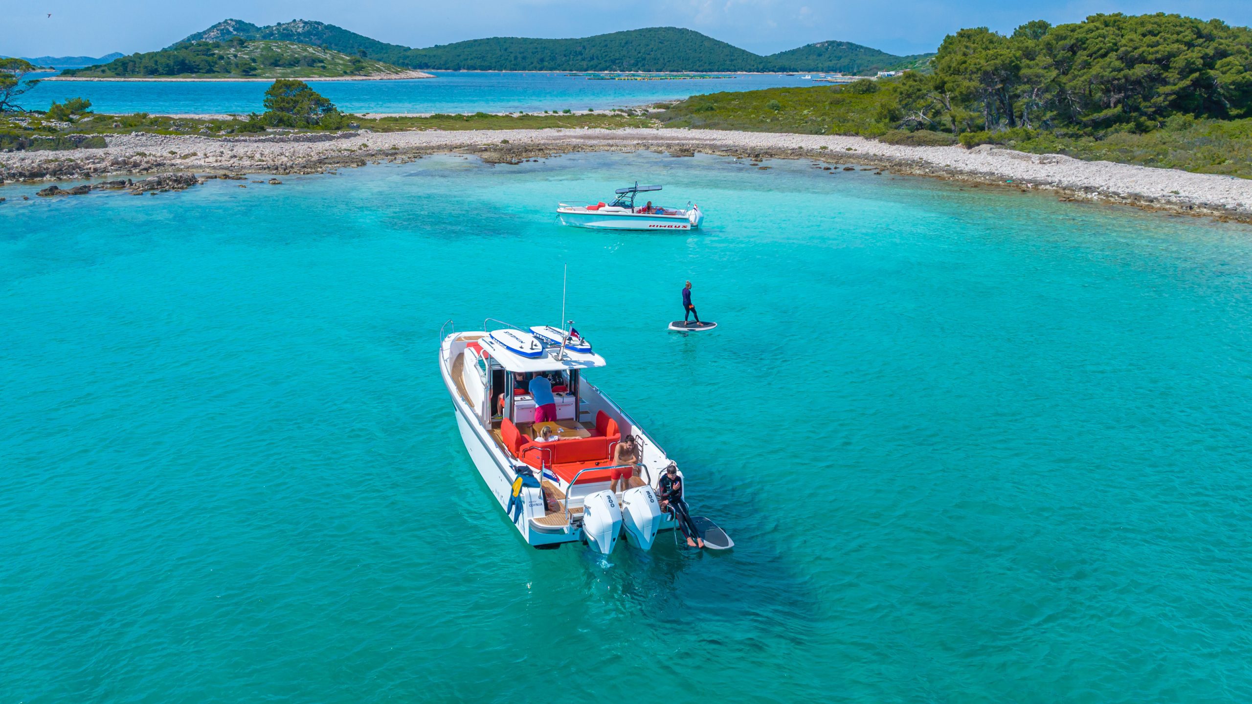 nimbus boats croatia blue ocean