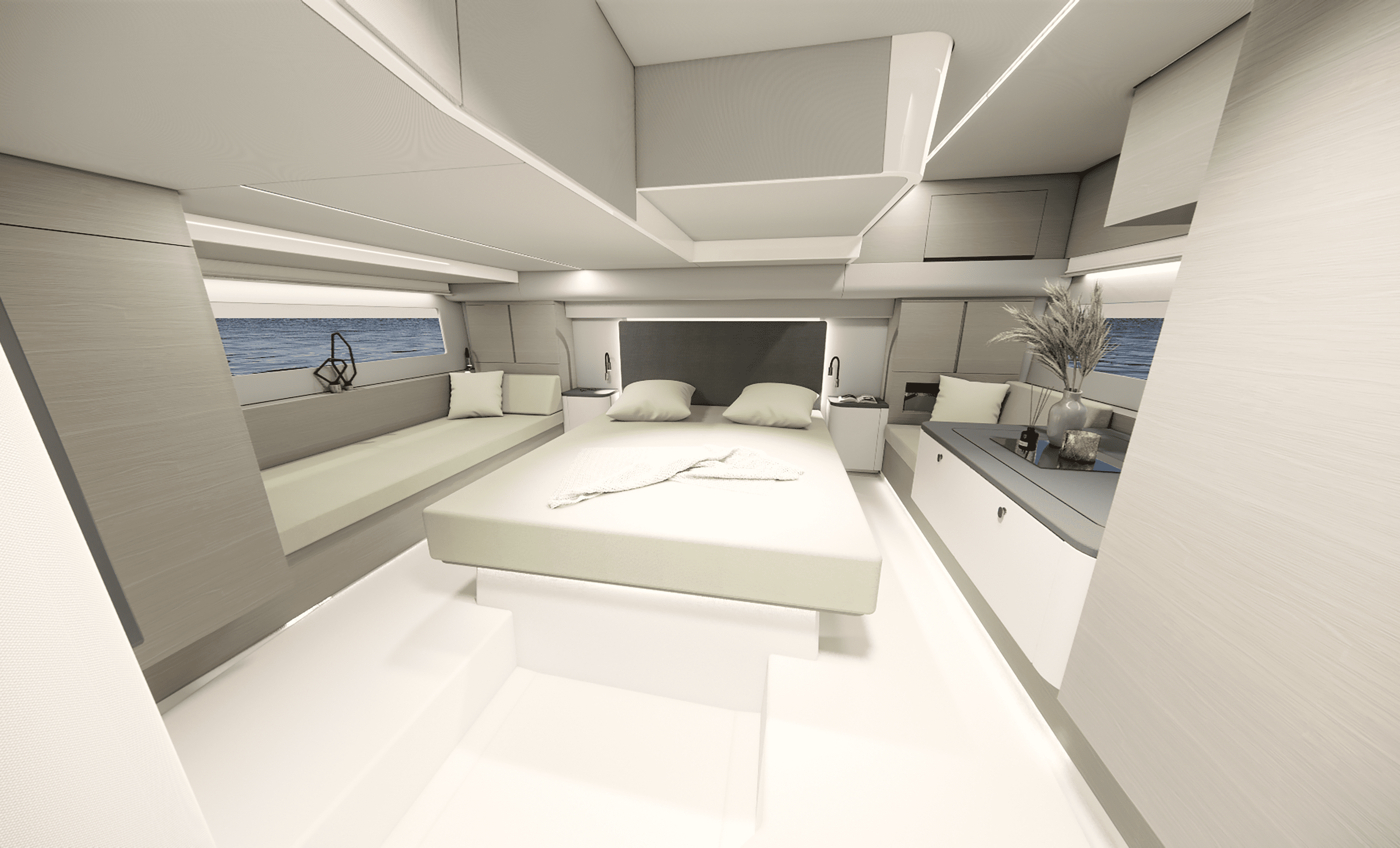 Nimbus 465 Master Cabin Boat